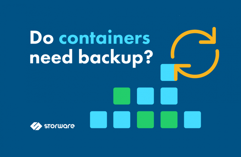 Backup for containerized environments