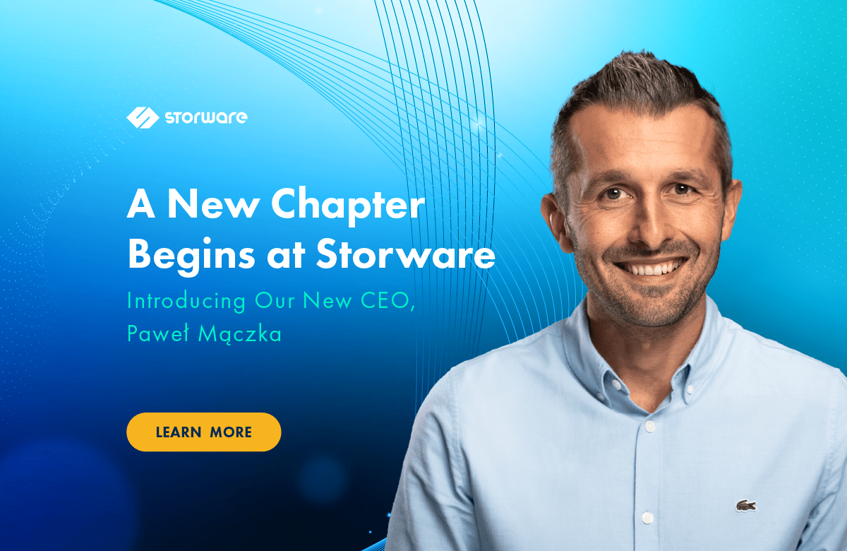 Introducing Storware's New CEO